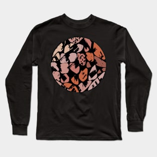 Modern abstract terrazzo like digital image Long Sleeve T-Shirt